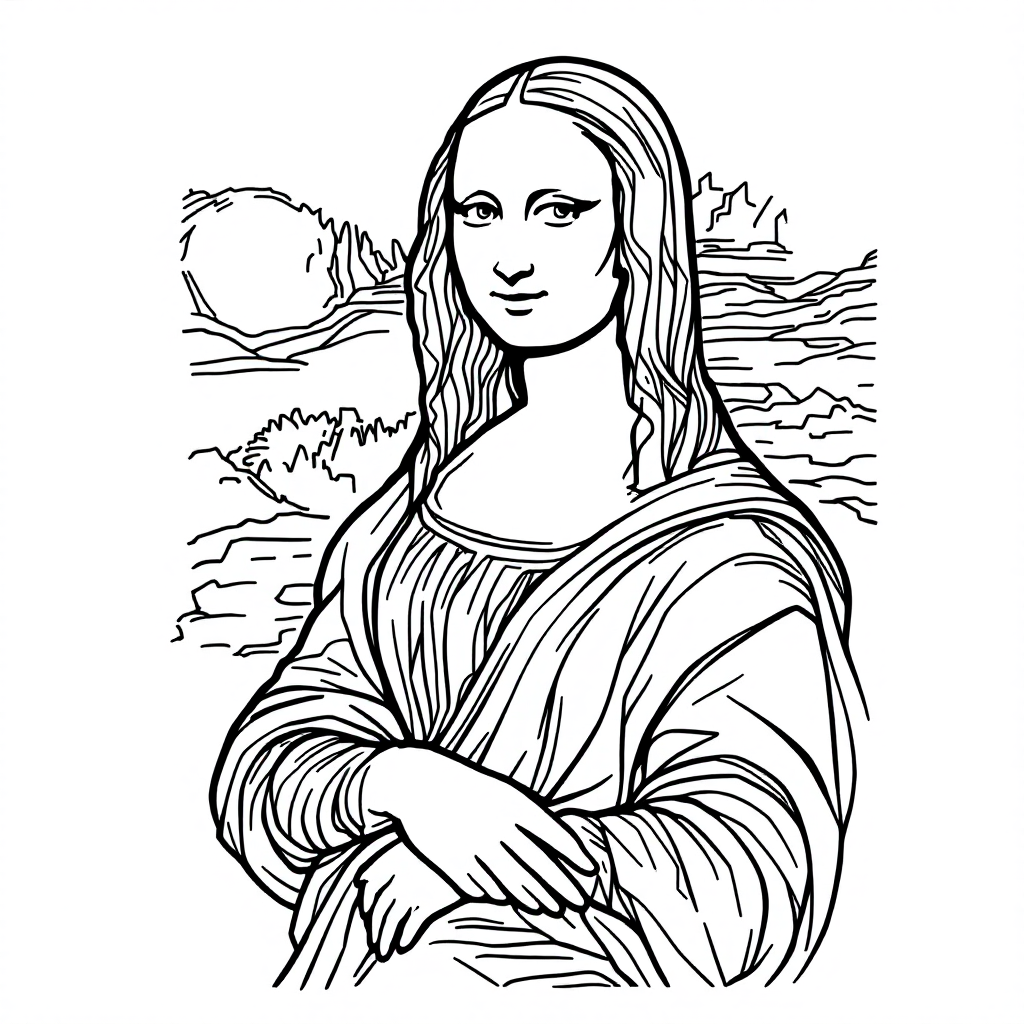 Famous Painting: Mona Lisa