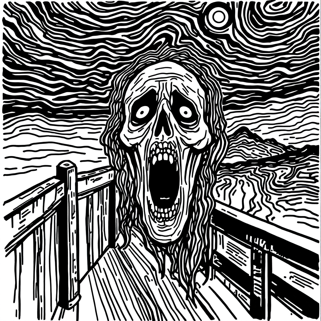 Famous Painting: The Scream
