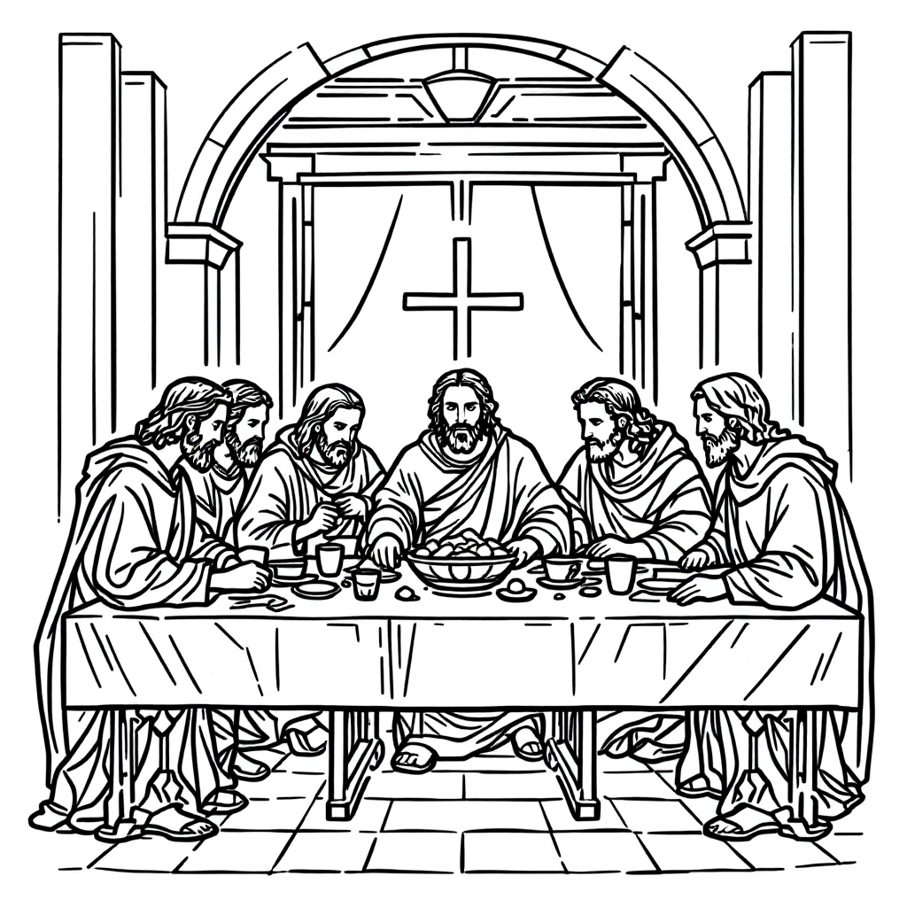 Famous Painting: The Last Supper