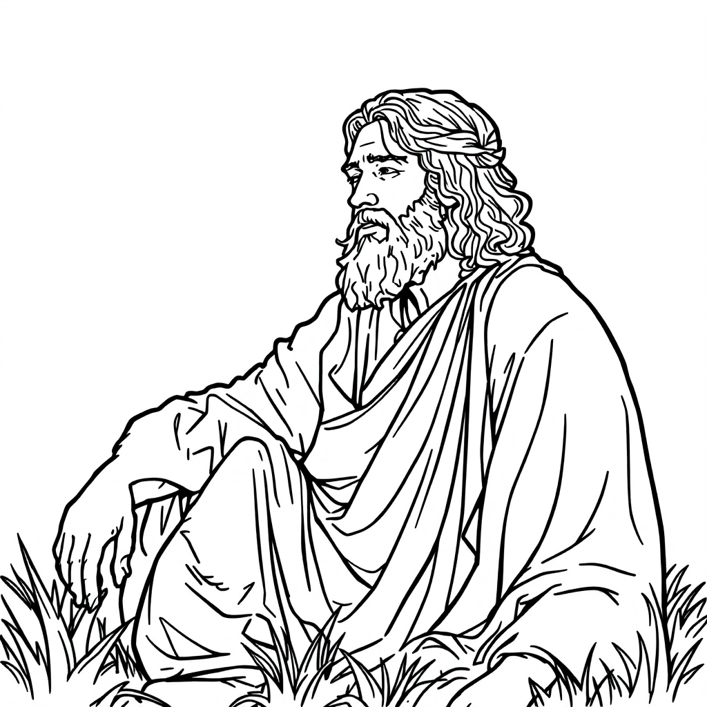 Famous Painting: The Son of Man