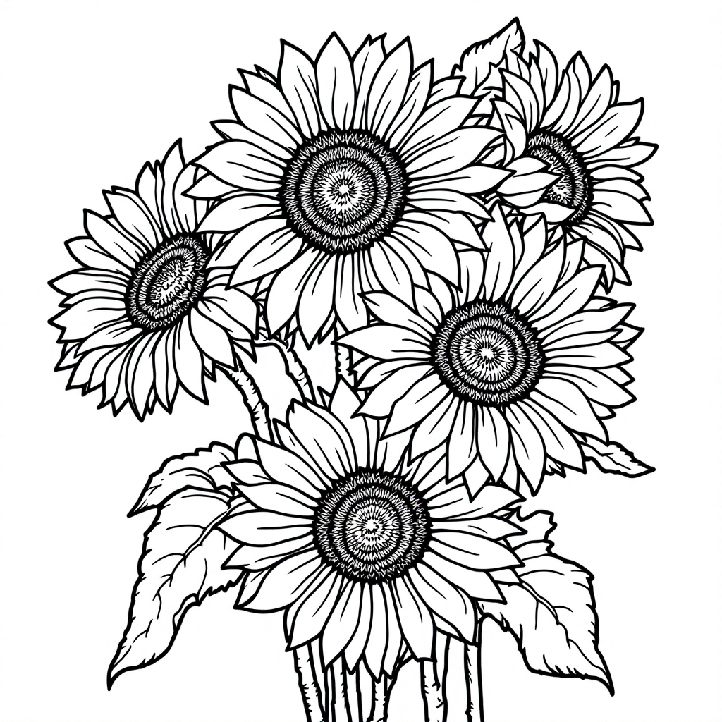 Famous Painting: Sunflowers