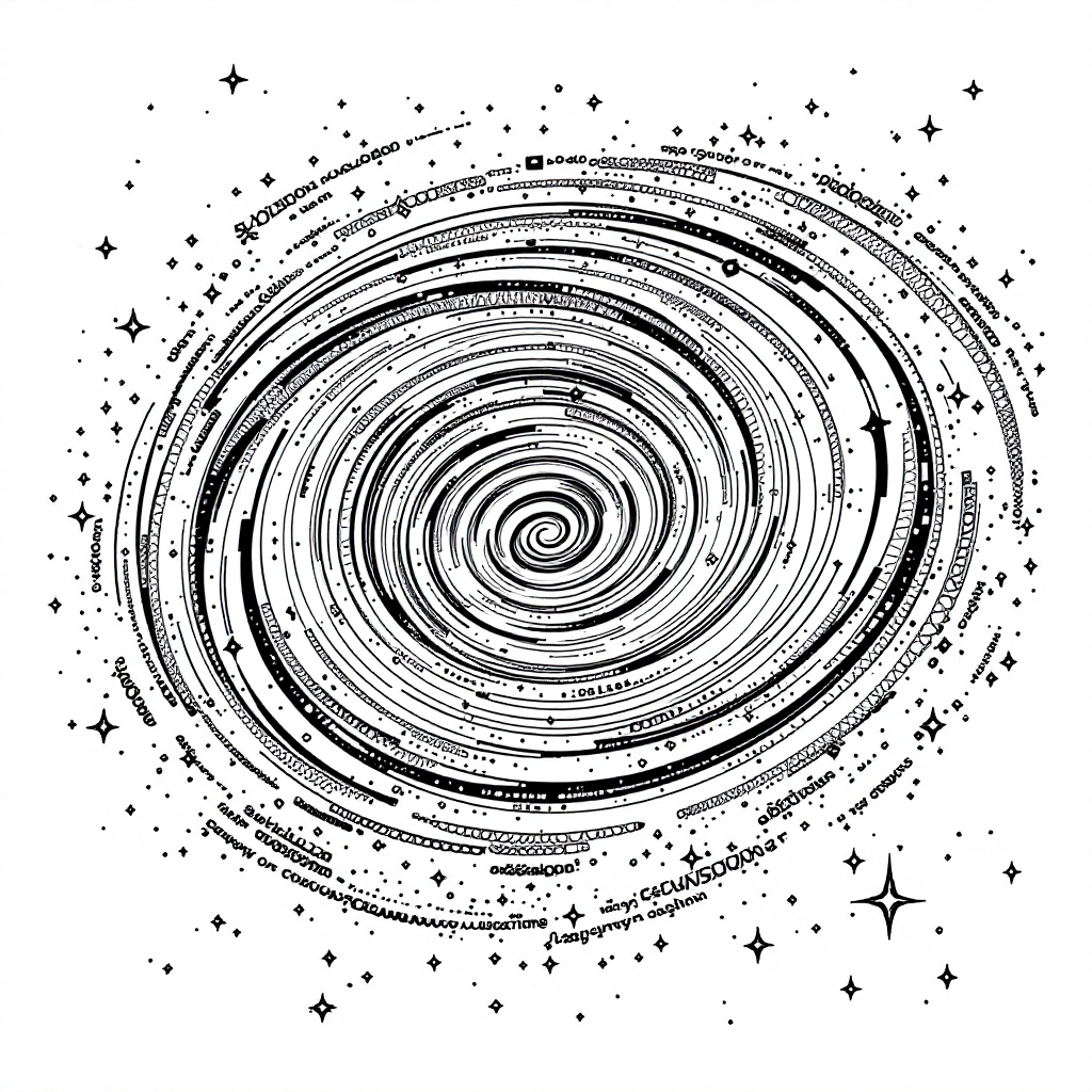 Universe Coloring: Spiral Galaxy