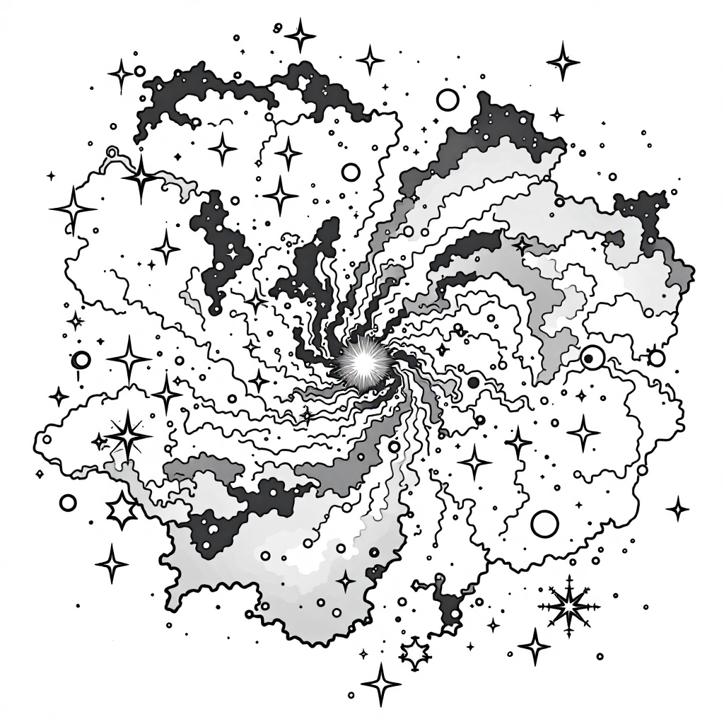 Universe Coloring: Orion Nebula