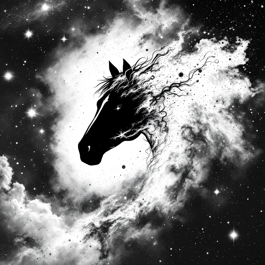 Universe Coloring: Horsehead Nebula