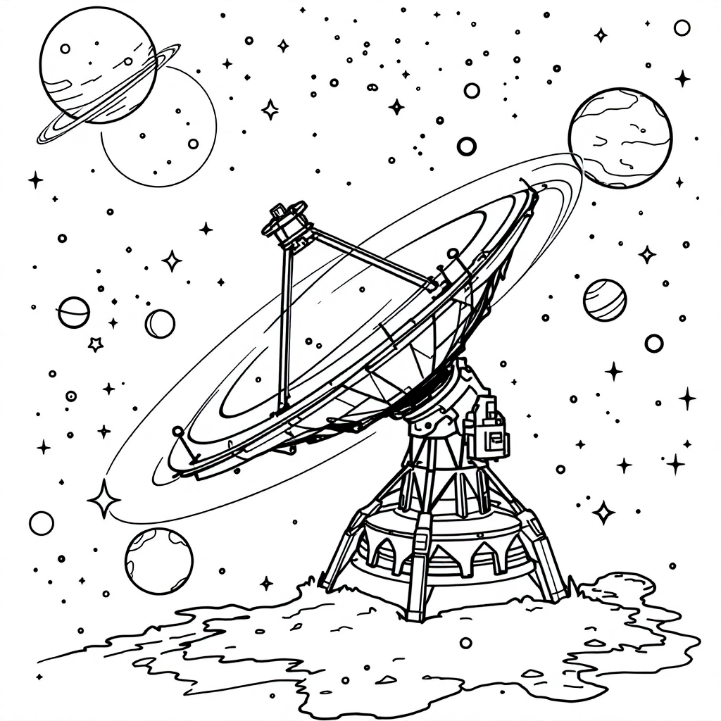 Universe Coloring: Voyager Probe