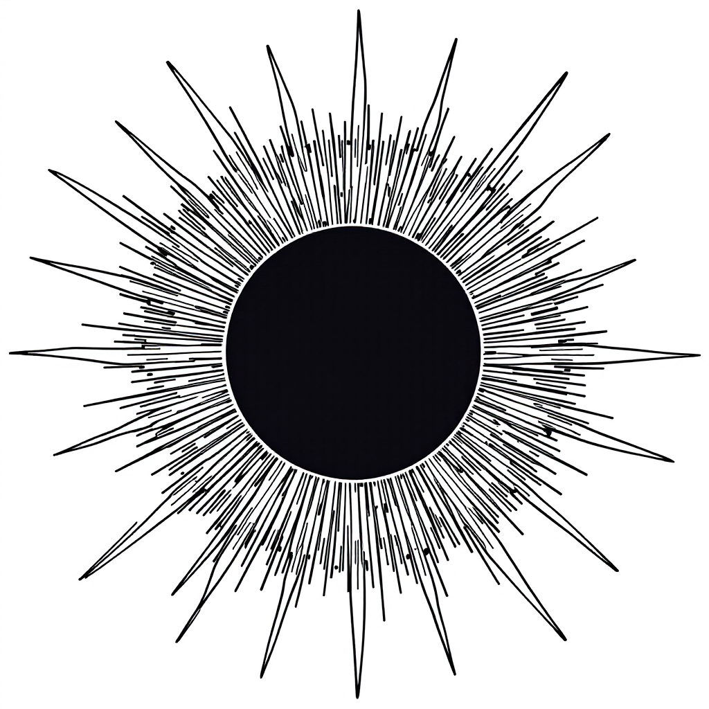 Universe Coloring: Solar Eclipse