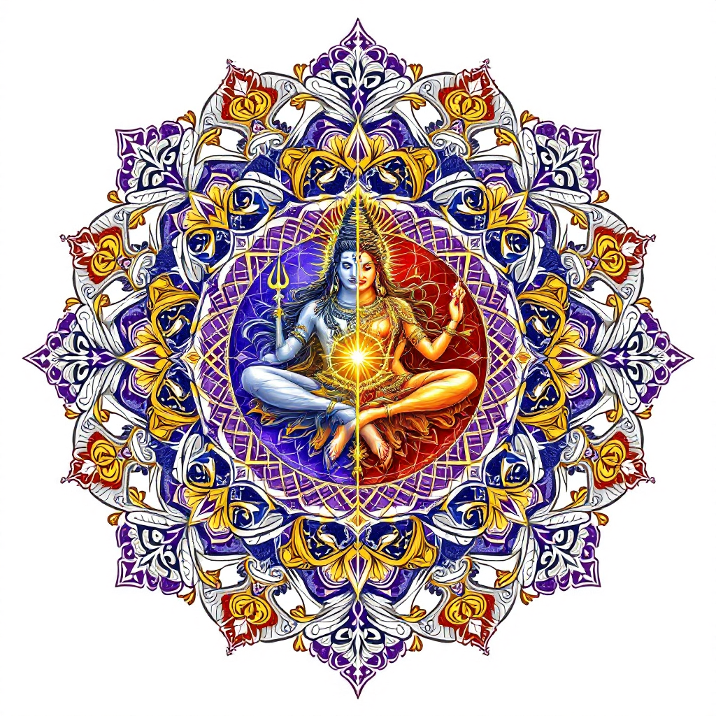 Shiva-Shakti Union Mandala