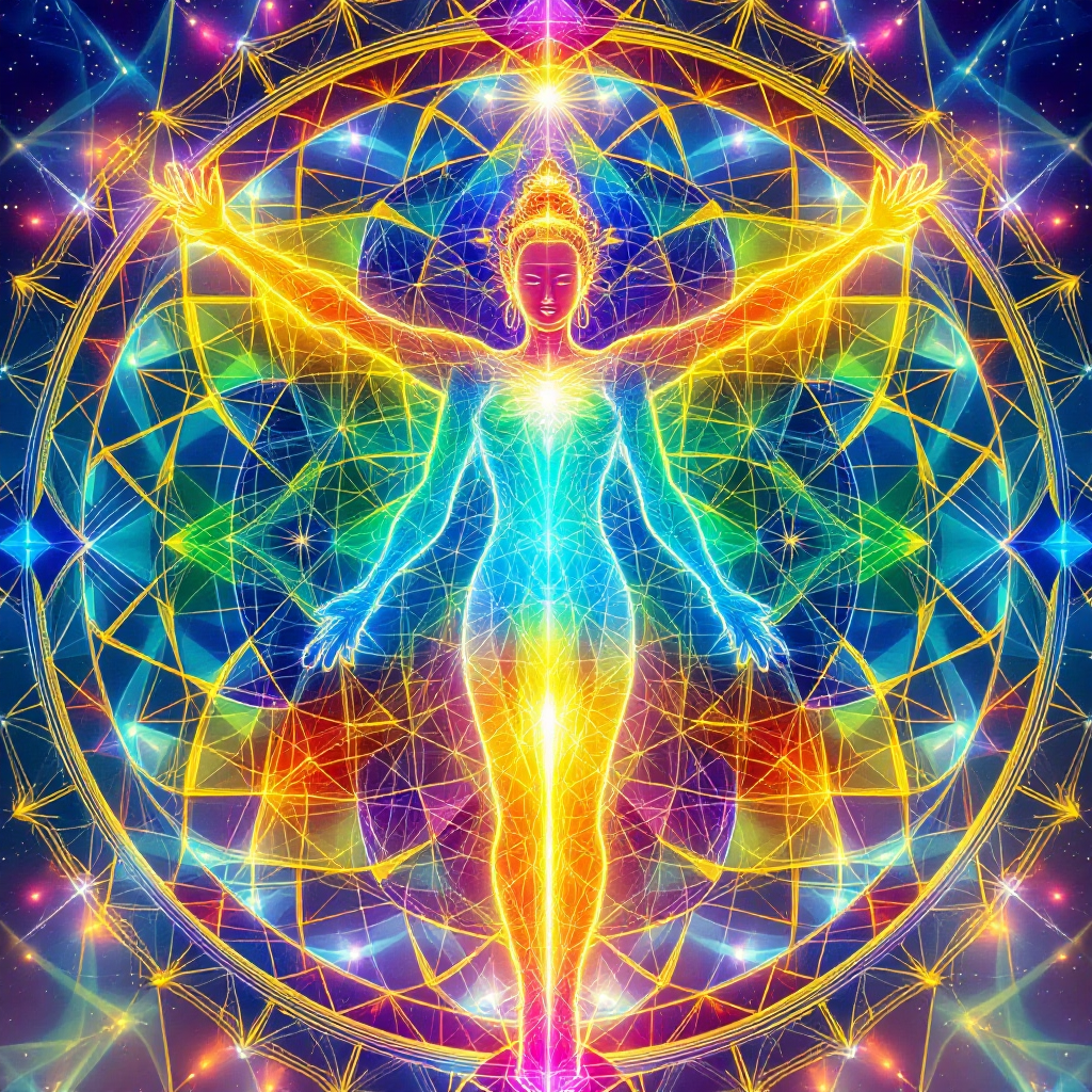 Rainbow Body Mandala