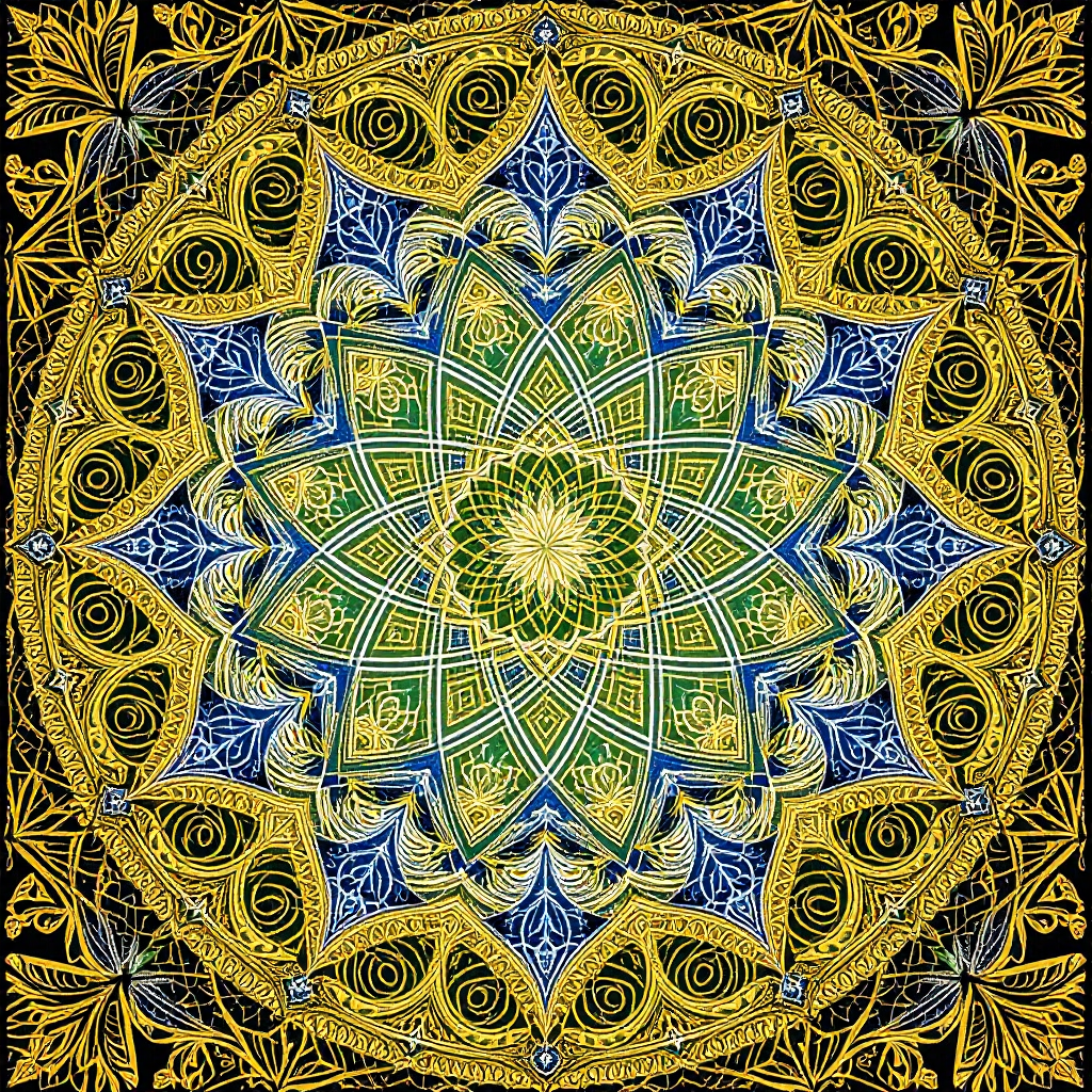 Sacred Spiral Mandala