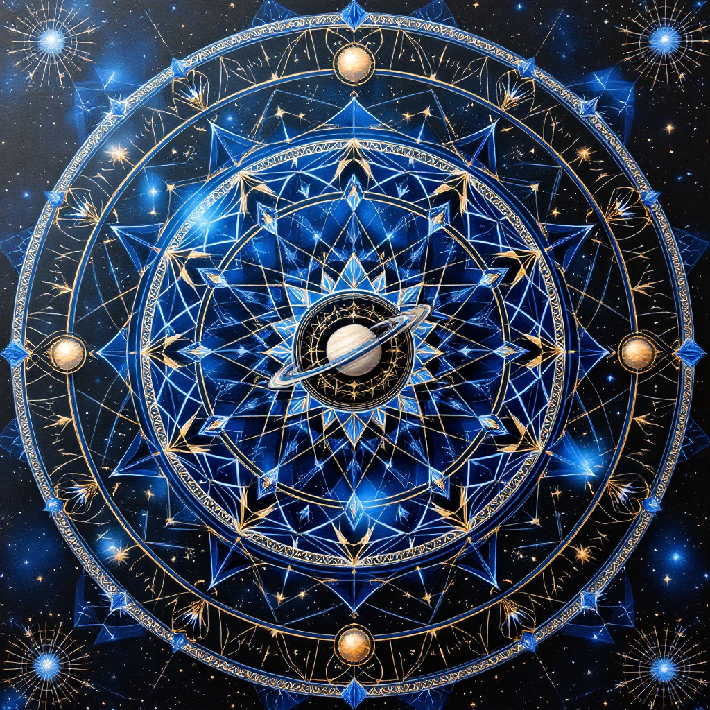 Saturn Mandala (Shani)