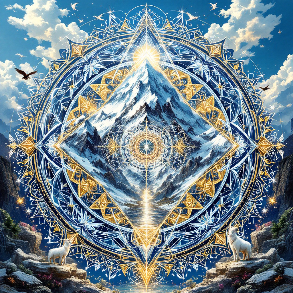 Mountain Peak Mandala